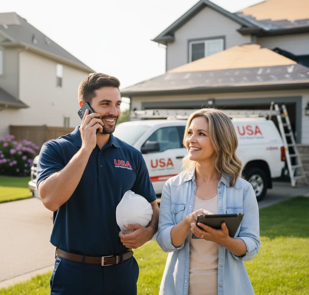 USA Roof Repair Experts customer support in Aberdeen